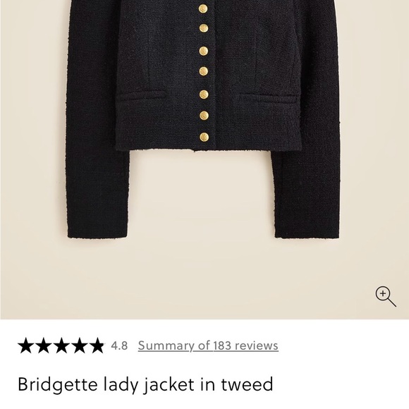 J. Crew Women's Cream Lady Jacket - Picture 5 of 5
